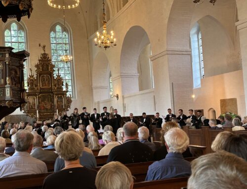 Dejlig sommerkoncert med Kyiv Kammerkor. Musikalsk genbesøg og smuk premiere i Ribe.